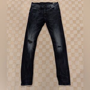 Diesel Boy’s Dark Wash Skinny Jeans Size 14